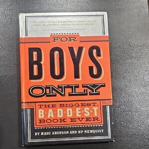 For Boys Only Book